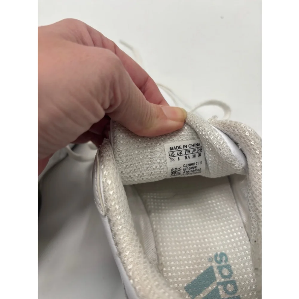 Women's Adidas Shoes, Size 7.5, White